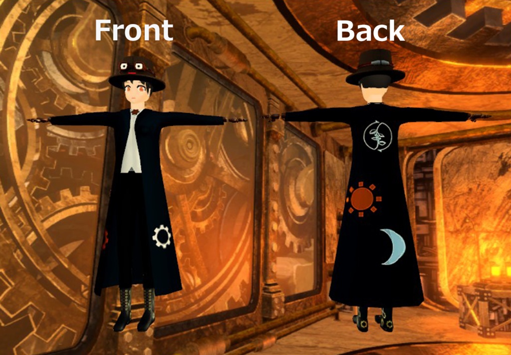 【PC/Quest両対応 オリジナル3Dモデル】Lein・Tegra(レイン・テグラ)