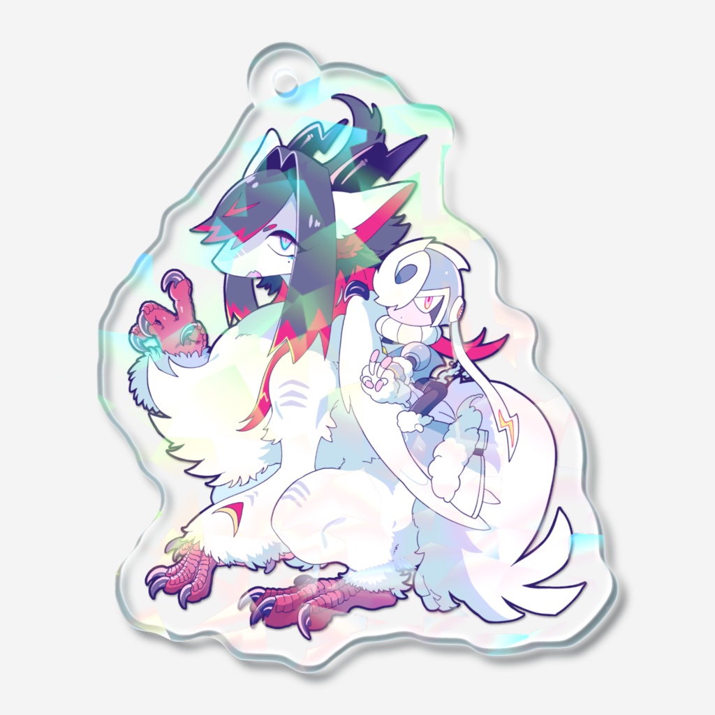 一緒におさんぽドラゴンきらきらアクキー