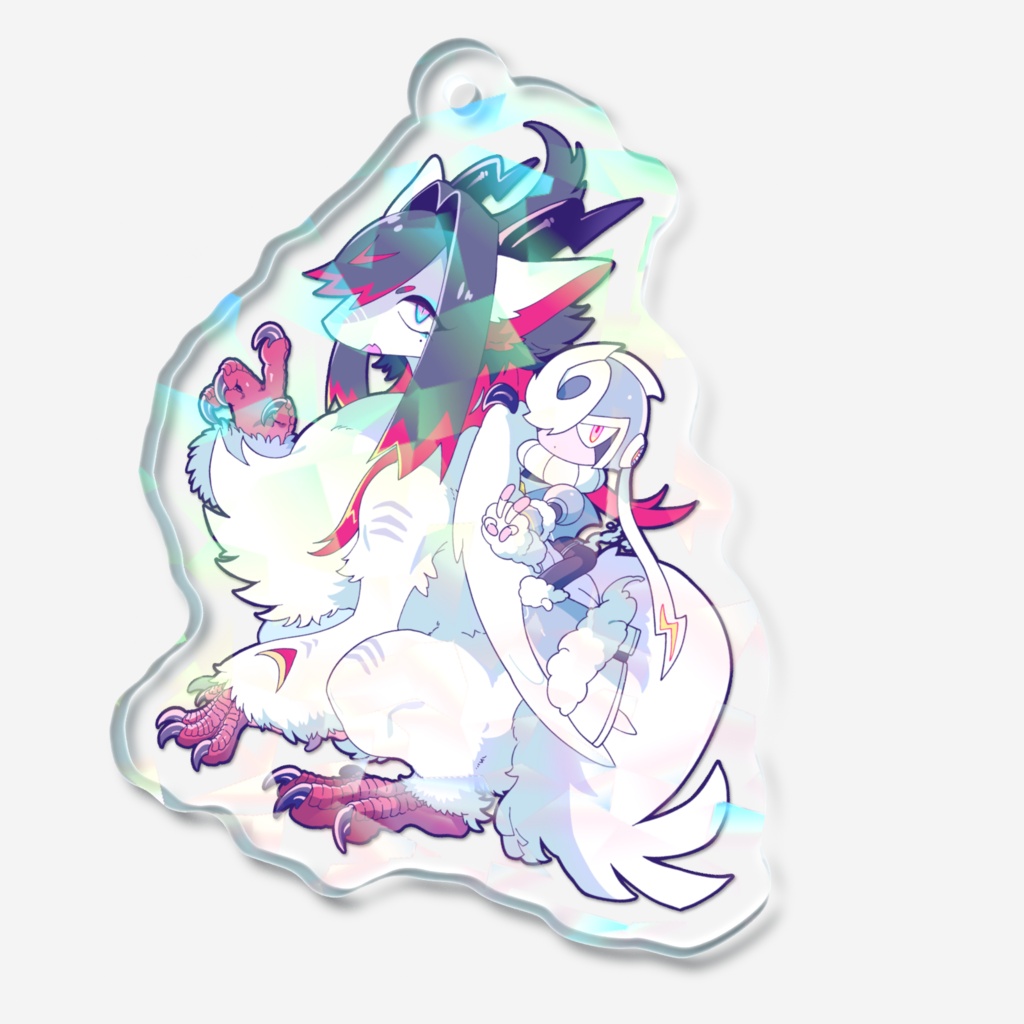 一緒におさんぽドラゴンきらきらアクキー