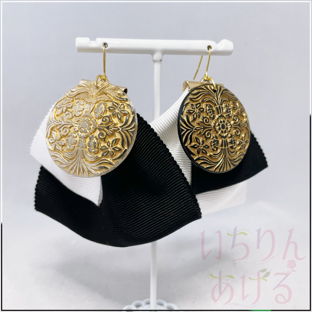 白黒無常イメージ耳飾 - 第五人格