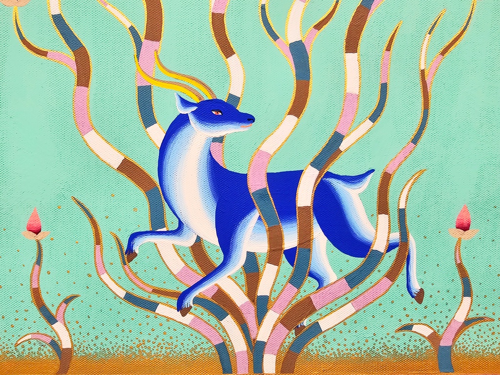 【旧作原画】「西方へ」410×318mm
