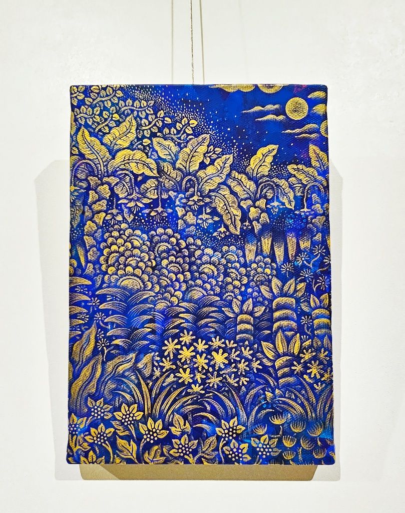 【旧作原画】「夜の森」227×158mm