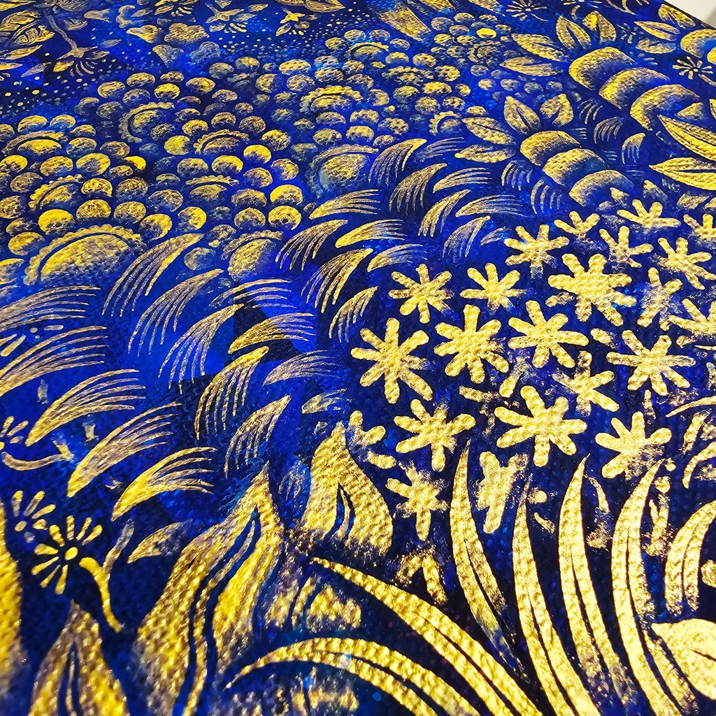 【旧作原画】「夜の森」227×158mm