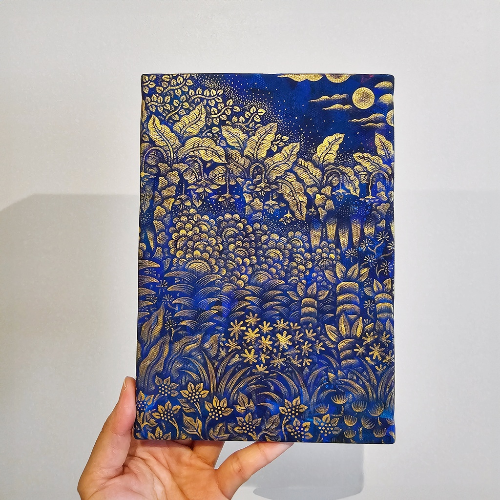 【旧作原画】「夜の森」227×158mm