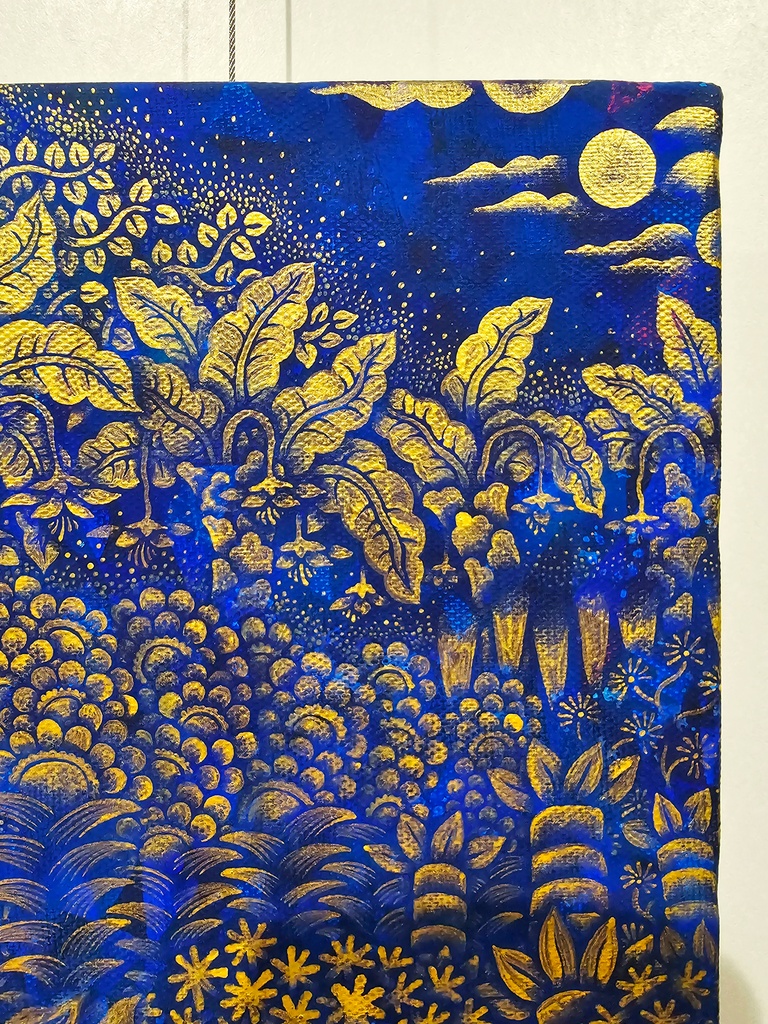 【旧作原画】「夜の森」227×158mm