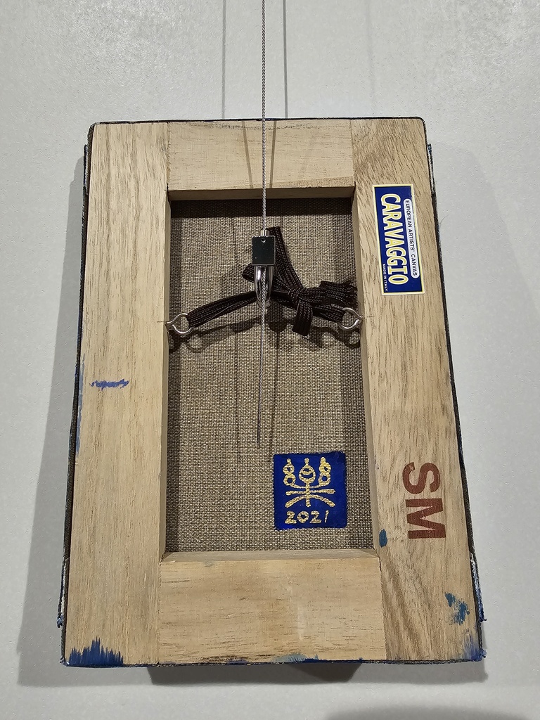 【旧作原画】「夜の森」227×158mm