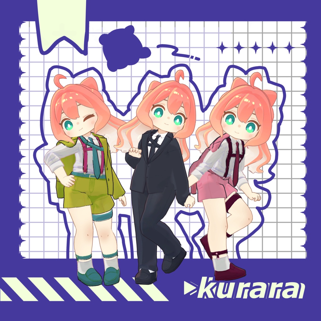 【発売記念SALE】3way Suit / 3D衣装