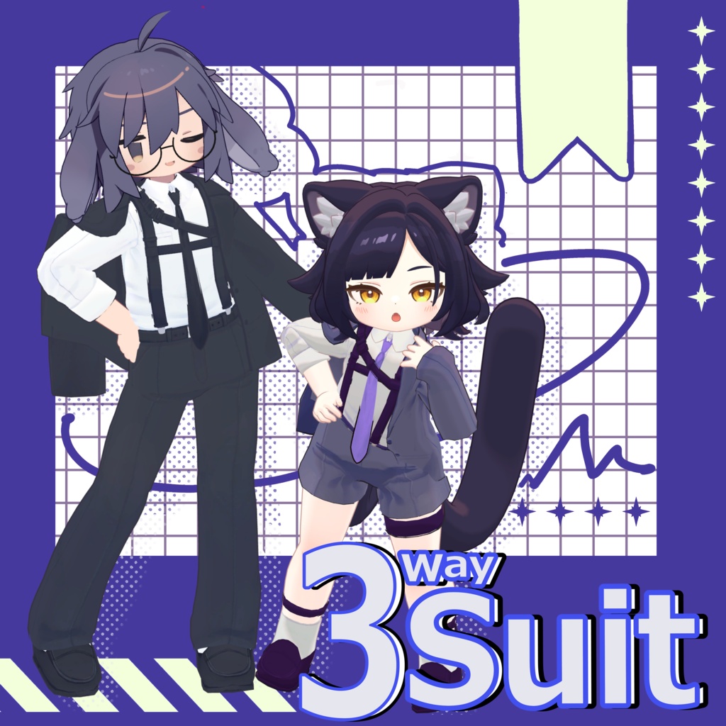 【発売記念SALE】3way Suit / 3D衣装