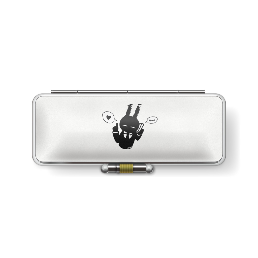 クロウサギさん印鑑ケース