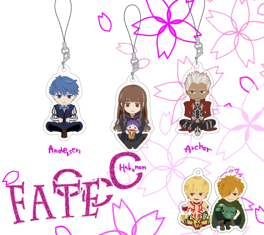 FATE CCC/Fate Grand Order/FGO/アクリルストラップ