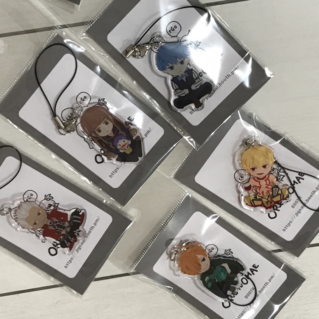 FATE CCC/Fate Grand Order/FGO/アクリルストラップ