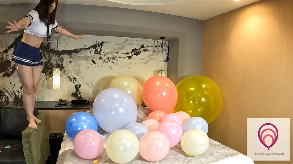 ピーチバルーンクラブ No.8 れいかの風船割り