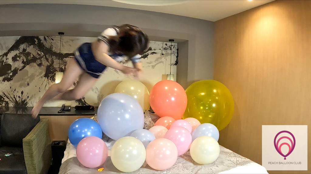 ピーチバルーンクラブ No.8 れいかの風船割り