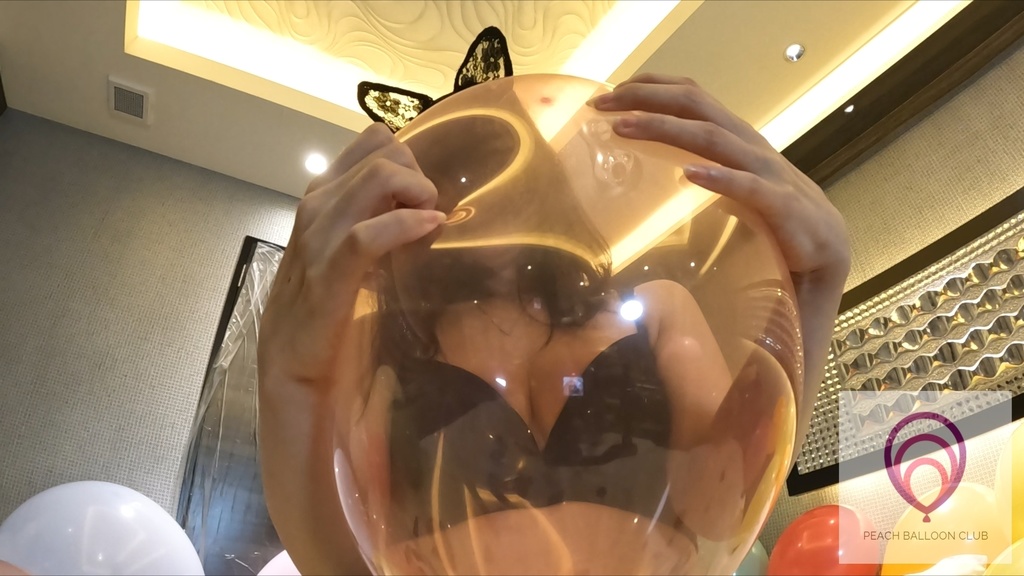 ピーチバルーンクラブ No.10-1 MIYA大量の風船割り
