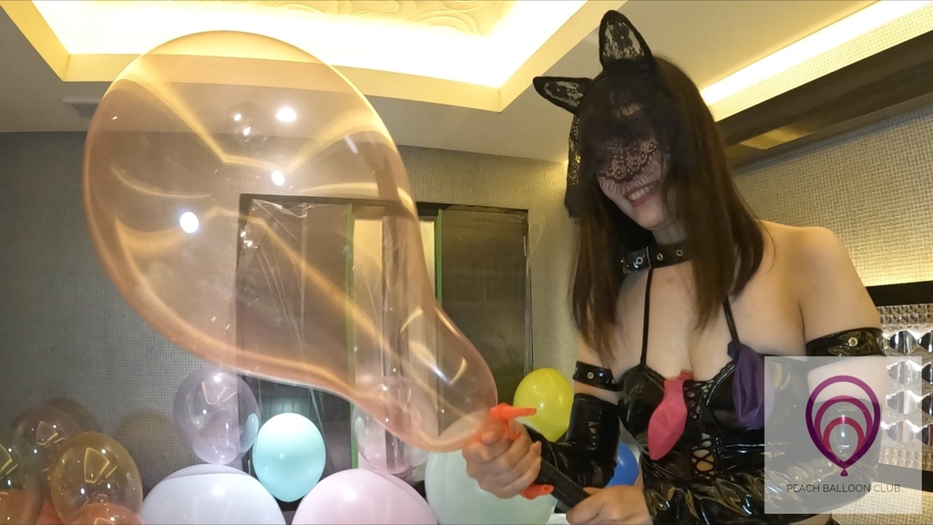 ピーチバルーンクラブ No.10-2 MIYAの風船ポンプ遊び