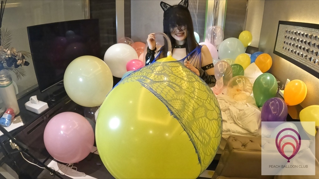 ピーチバルーンクラブ No.10-2 MIYAの風船ポンプ遊び