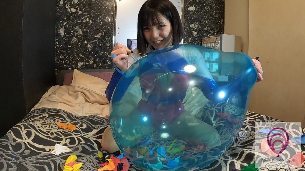 ピーチバルーンクラブ#11-1 のの とたくさんの風船 (Nono and lots of balloons)