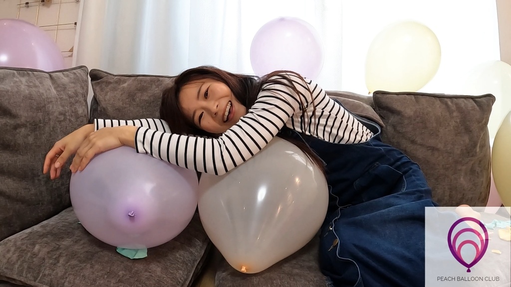 ピーチバルーンクラブ#12 あかねちゃんの風船遊び (Akane’s balloon time)