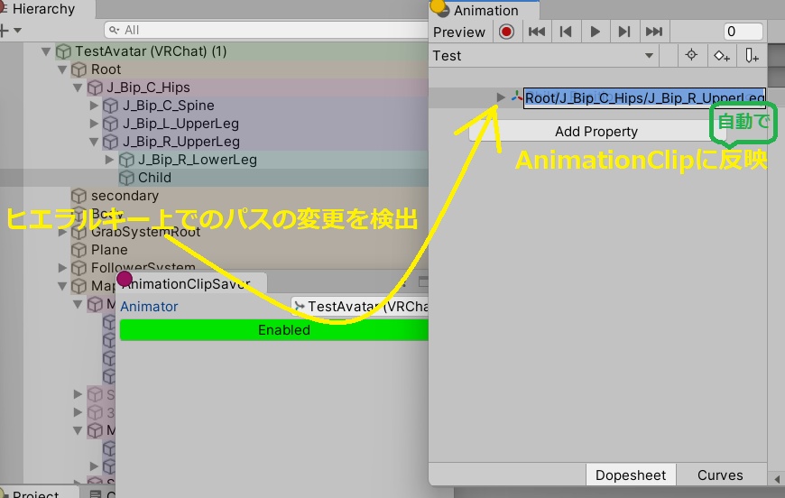 [無料]【Unityエディタ拡張】AnimationClipのパスを自動修正するやつ AnimationClipPathCorrector（β版）