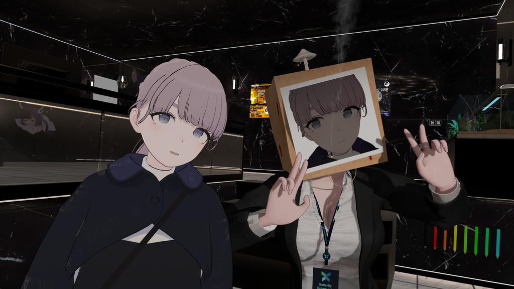 【VRChat】写真付きの紙袋被るやつ PaperBagger