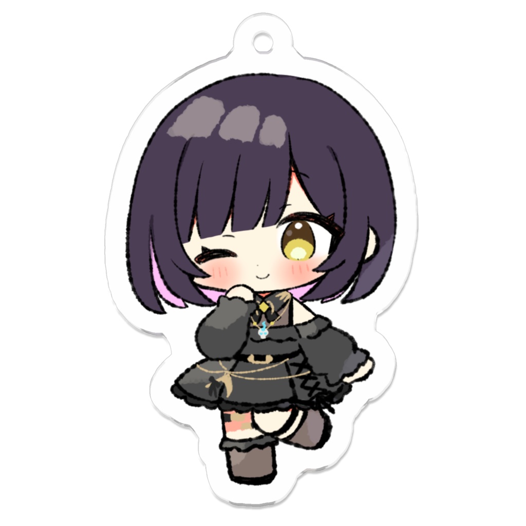 〚1周年記念〛柊ゆえるアクキー_A