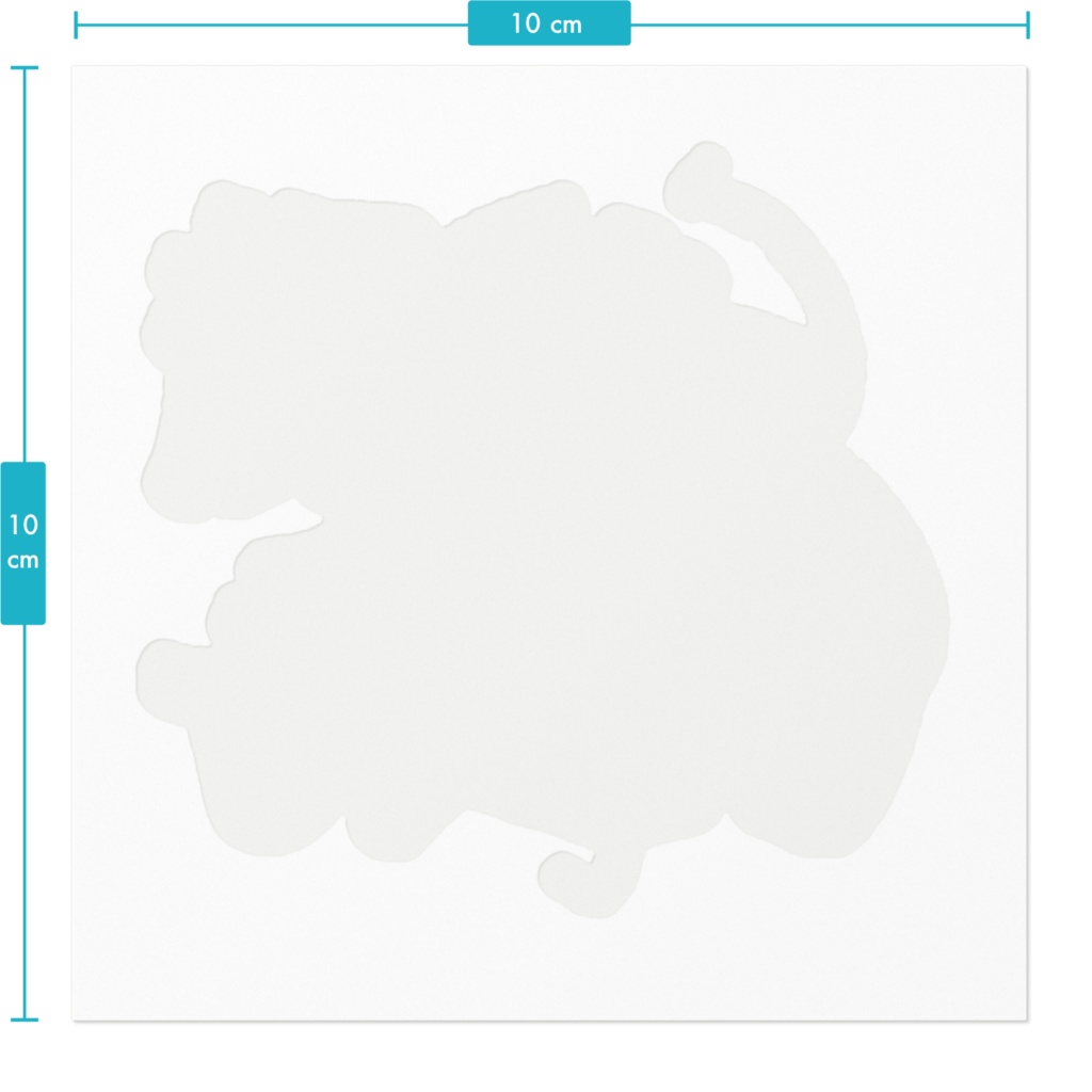 顔から手足マンステッカー