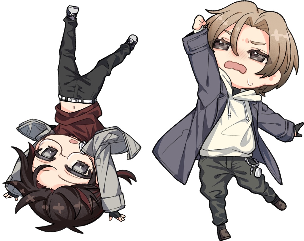 つながるアクリルチャームセット【アスモツライ】