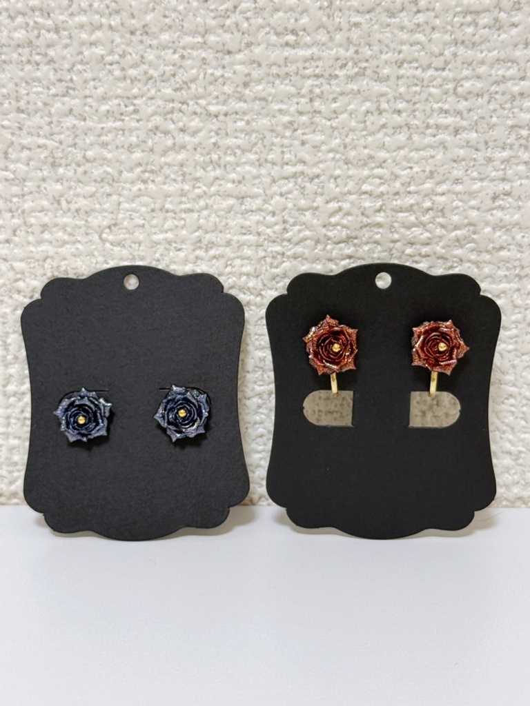 【オリジナルアクセサリー】a Rose(アローズ)イヤリング