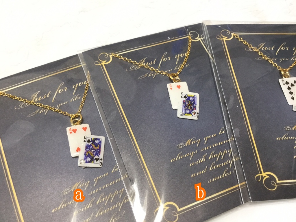 トランプ×トランプ (ネックレス) アウトレット