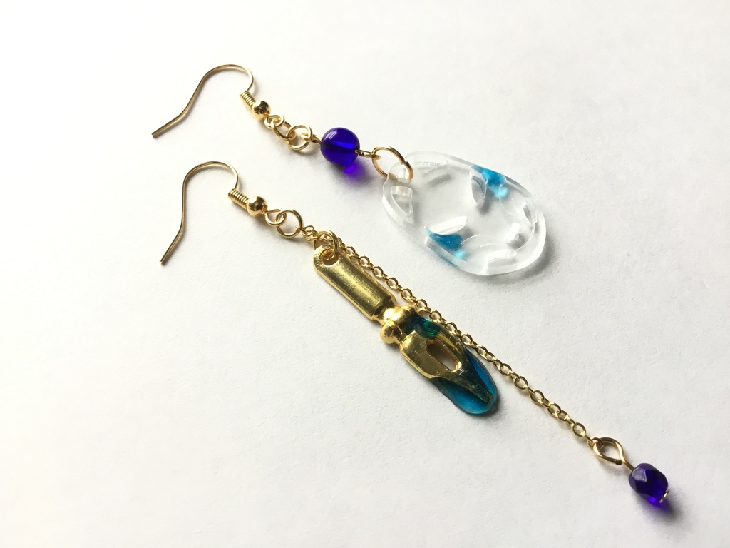 狐の書生さん (ピアス イヤリング )