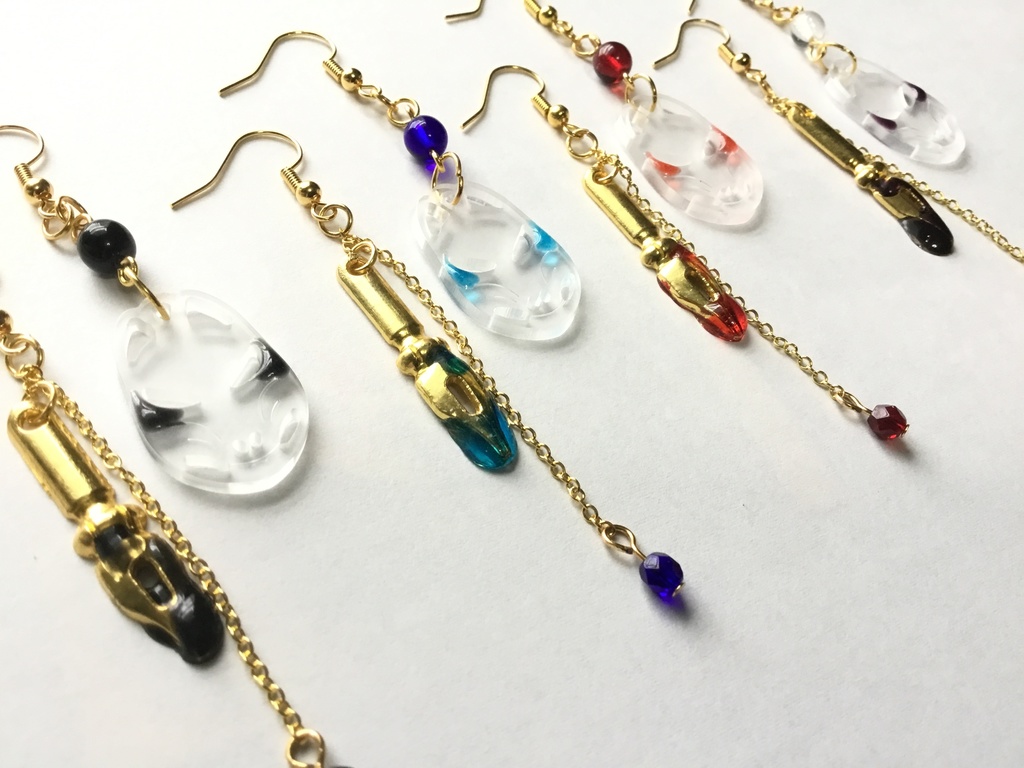 狐の書生さん (ピアス イヤリング )