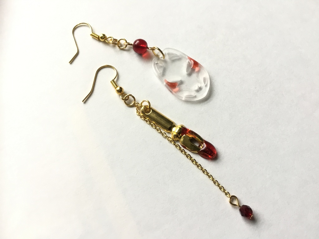 狐の書生さん (ピアス イヤリング )