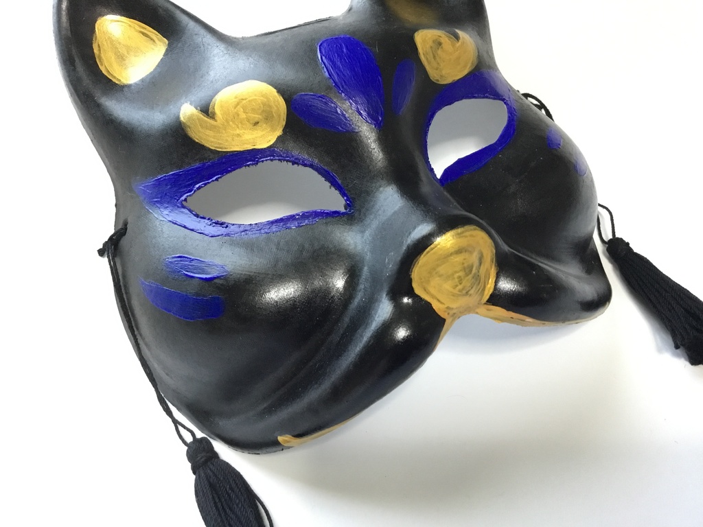 狐のお面 (お面 コスプレ)