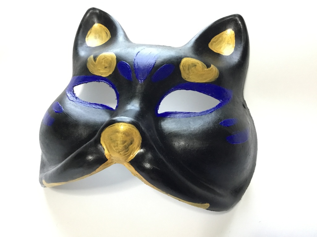 狐のお面 (お面 コスプレ)