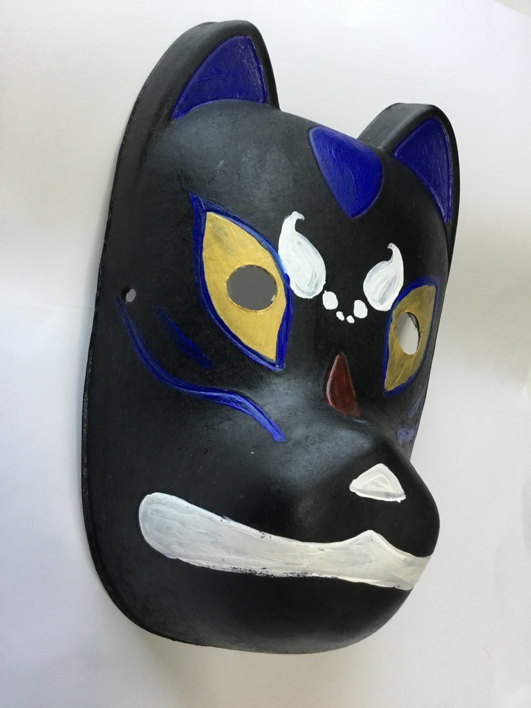 狐のお面 (お面 コスプレ)