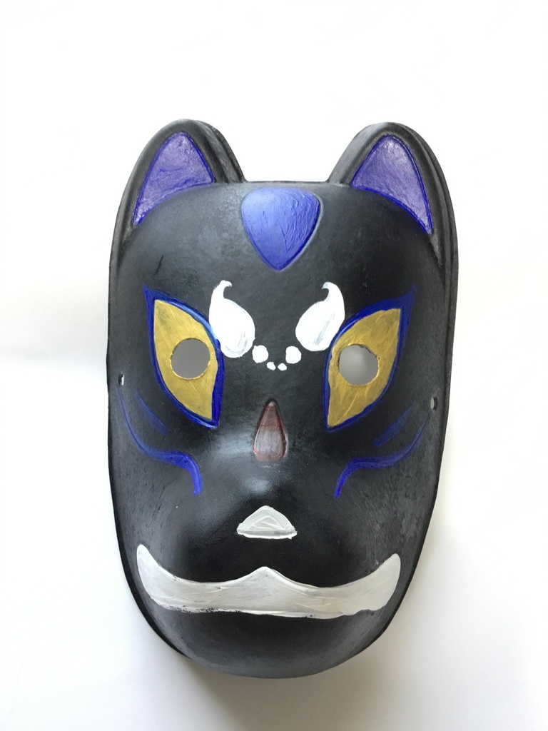 狐のお面 (お面 コスプレ)