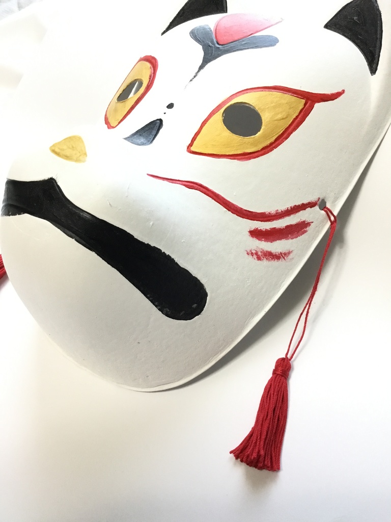 狐のお面 ( お面 コスプレ)