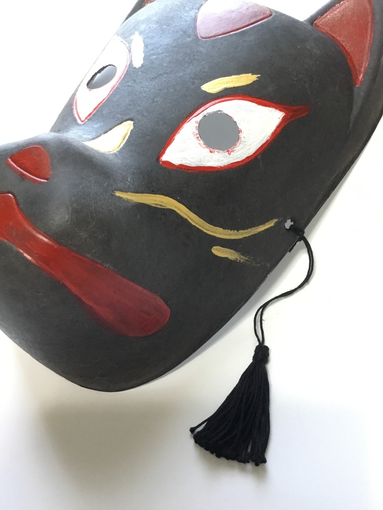 狐のお面 (お面 コスプレ)