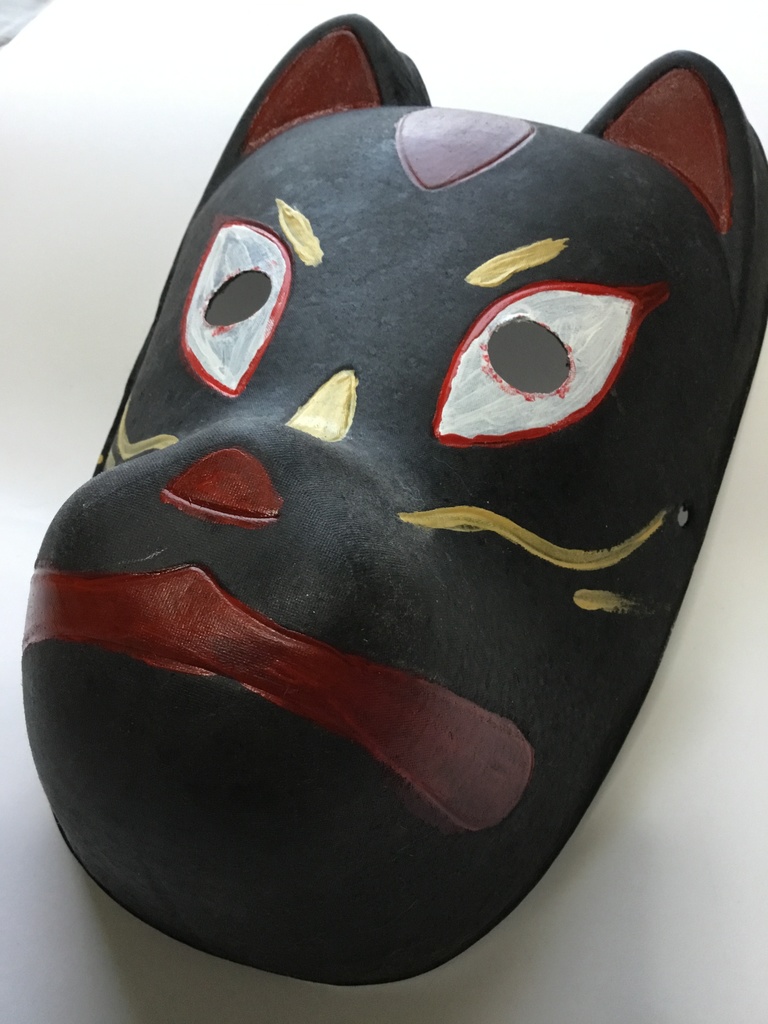 狐のお面 (お面 コスプレ)