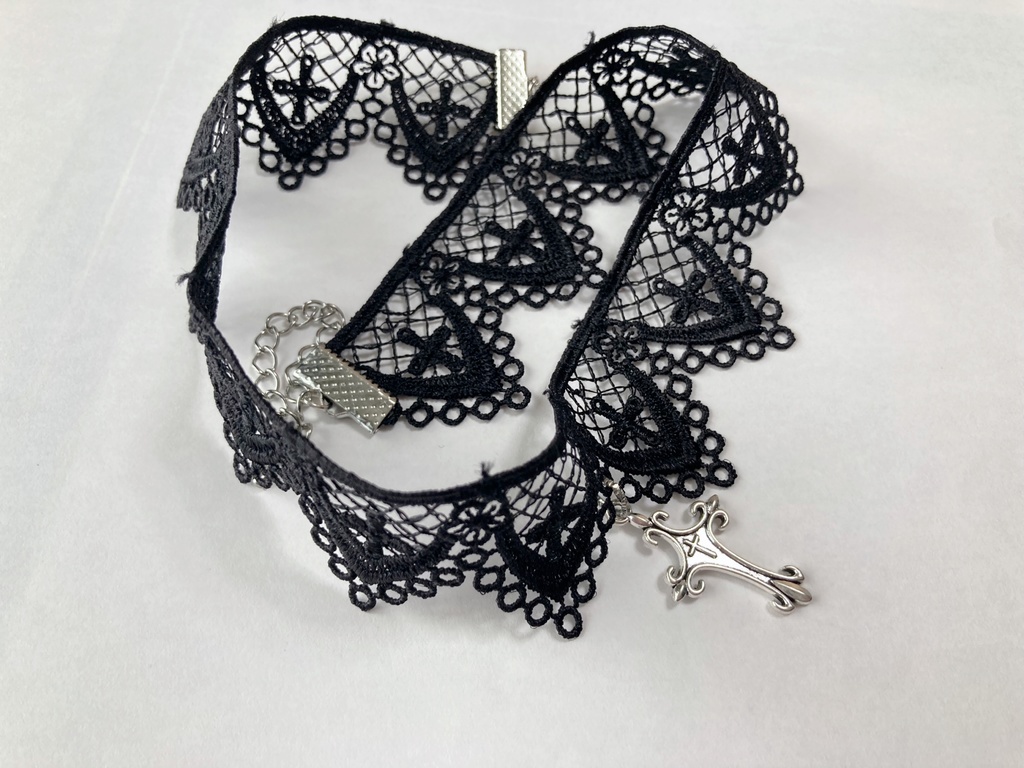 十字架に祈りを。【ネックレス チョーカー】