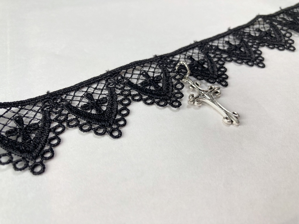 十字架に祈りを。【ネックレス チョーカー】