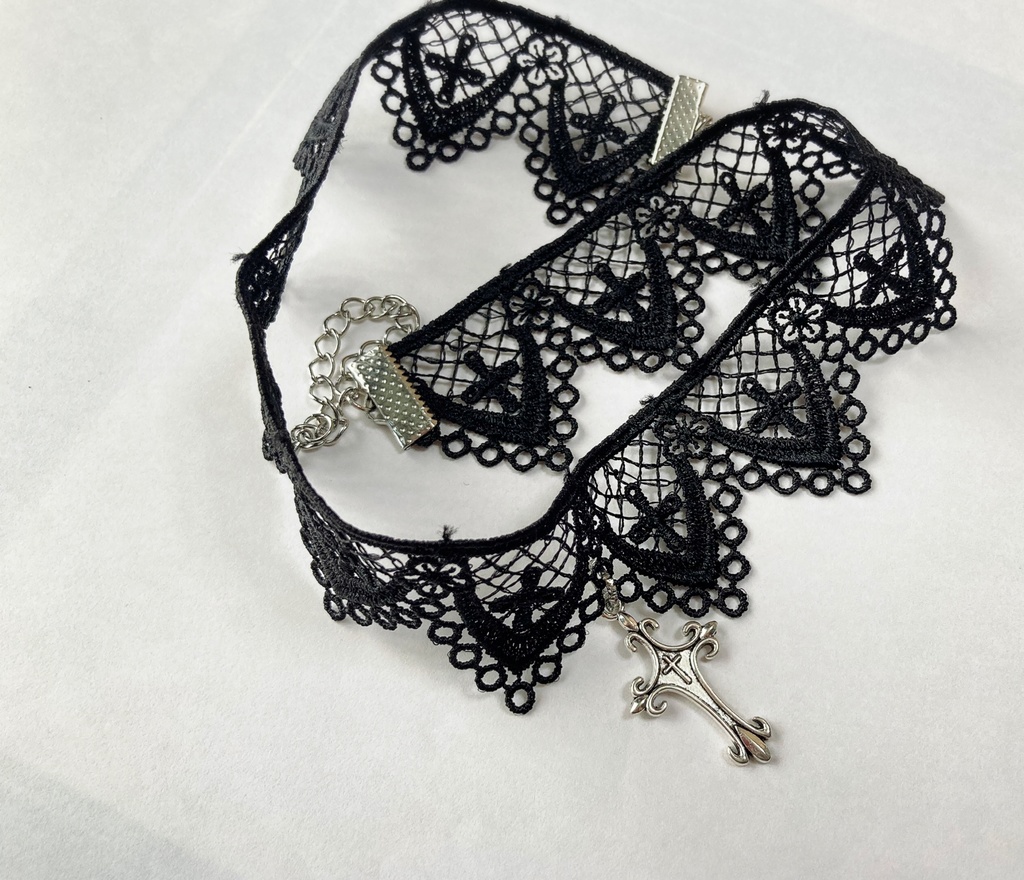 十字架に祈りを。【ネックレス チョーカー】