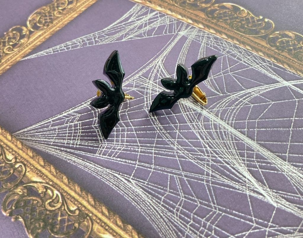 bat  【ピアス イヤリング】