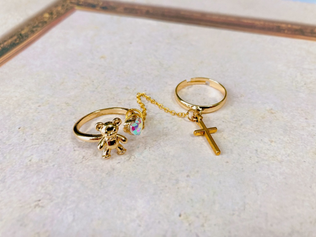 くまのきもち (リング 指輪)