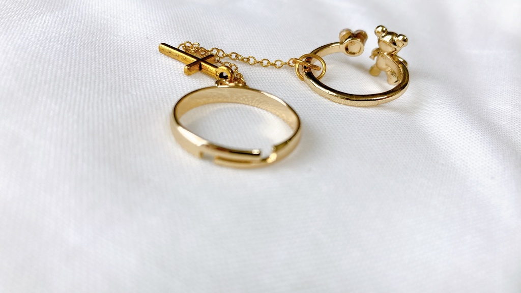 くまのきもち (リング 指輪)