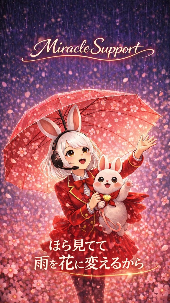 ミラサポ御守り待ち受け