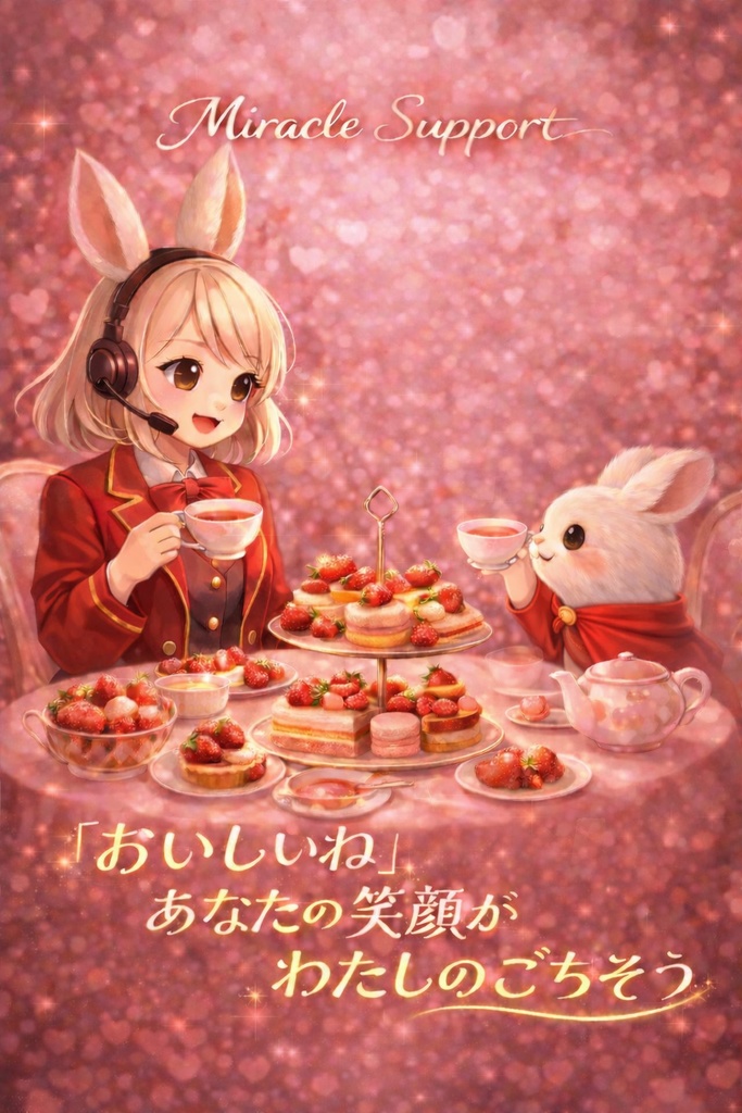 ミラサポ御守り待ち受け