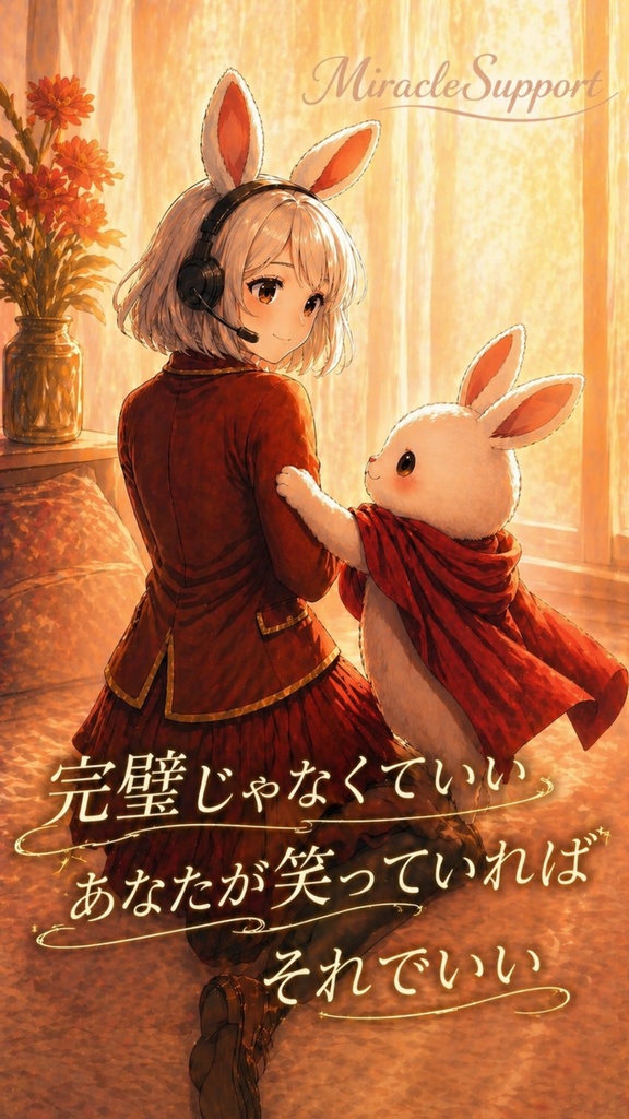 ミラサポ御守り待ち受け