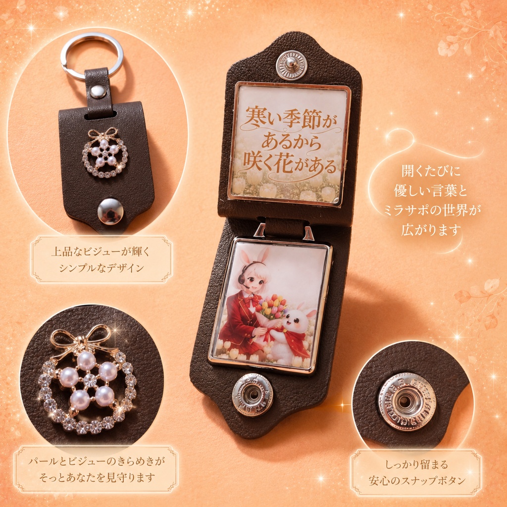 お守りキーホルダー(チューリップ)