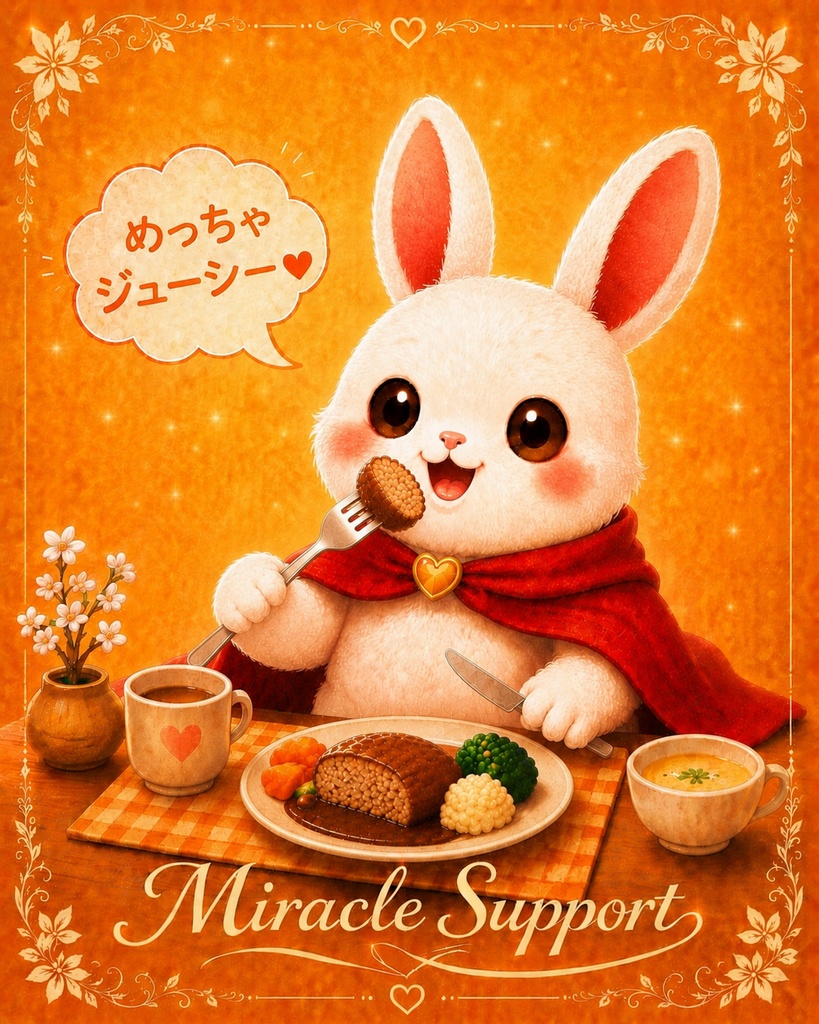 トートバッグ(食いしん坊サポ)